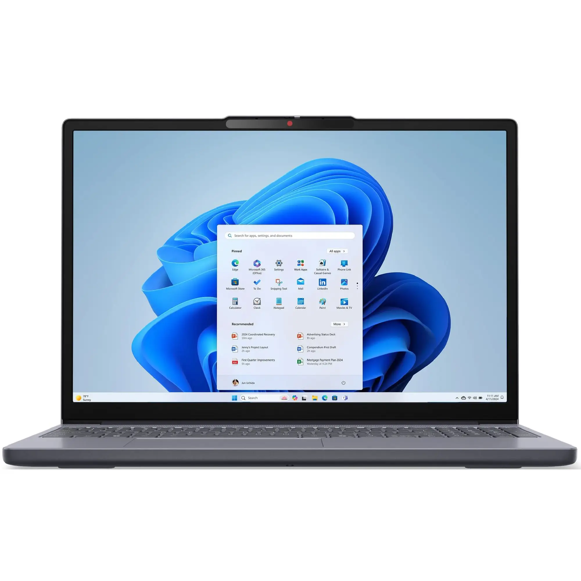 Купить Ноутбук Lenovo IdeaPad Slim 3 15IRH10 (83K100UWRA) - фото 1