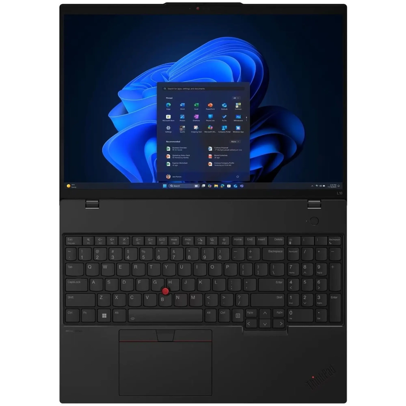 Купить Ноутбук Lenovo ThinkPad L16 G2 (21SA001JRA) - фото 5