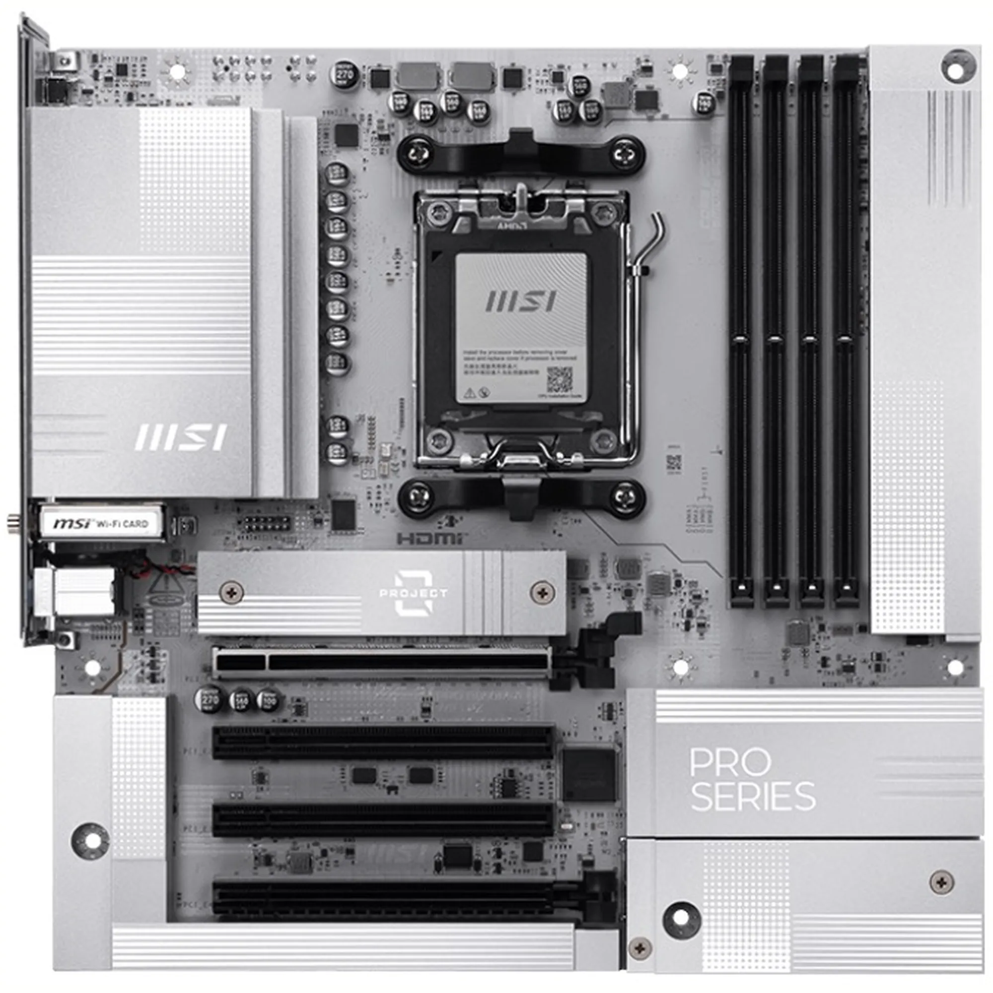 Купити Материнська плата MSI PRO B850M-A WIFI PZ - фото 2