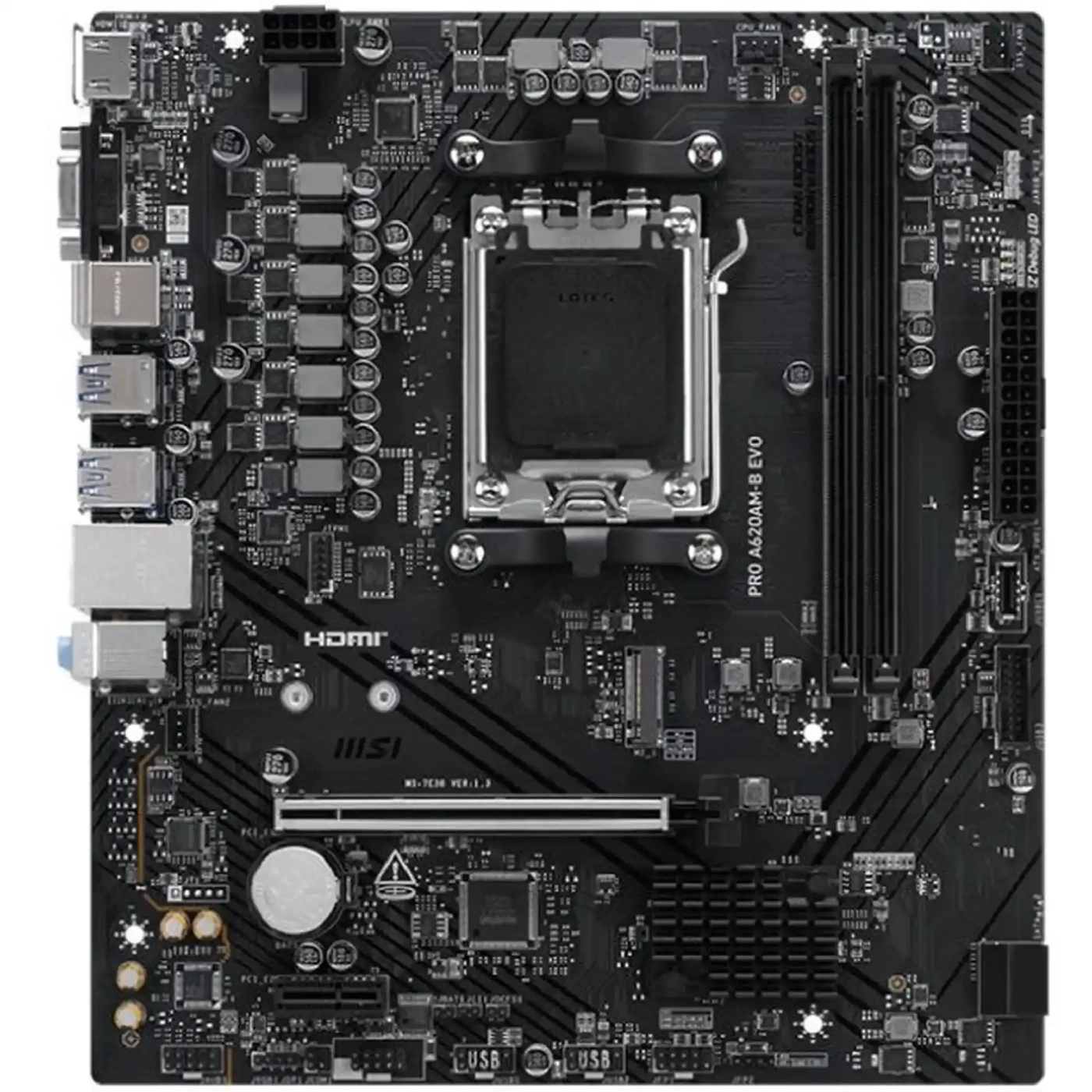 Купить Материнская плата MSI PRO A620AM-B EVO - фото 2