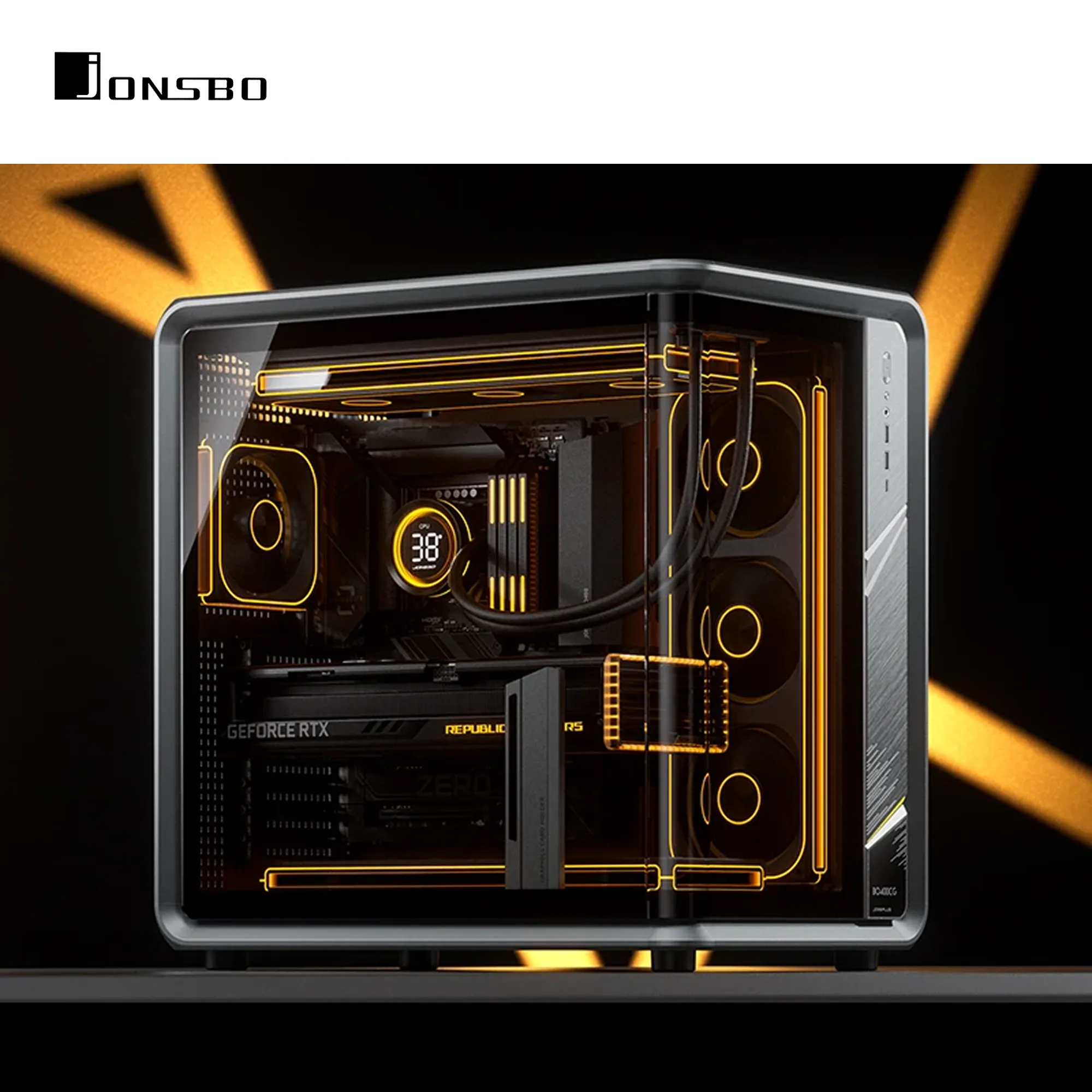 Купити Корпус JONSBO BO400CG Gray - фото 8