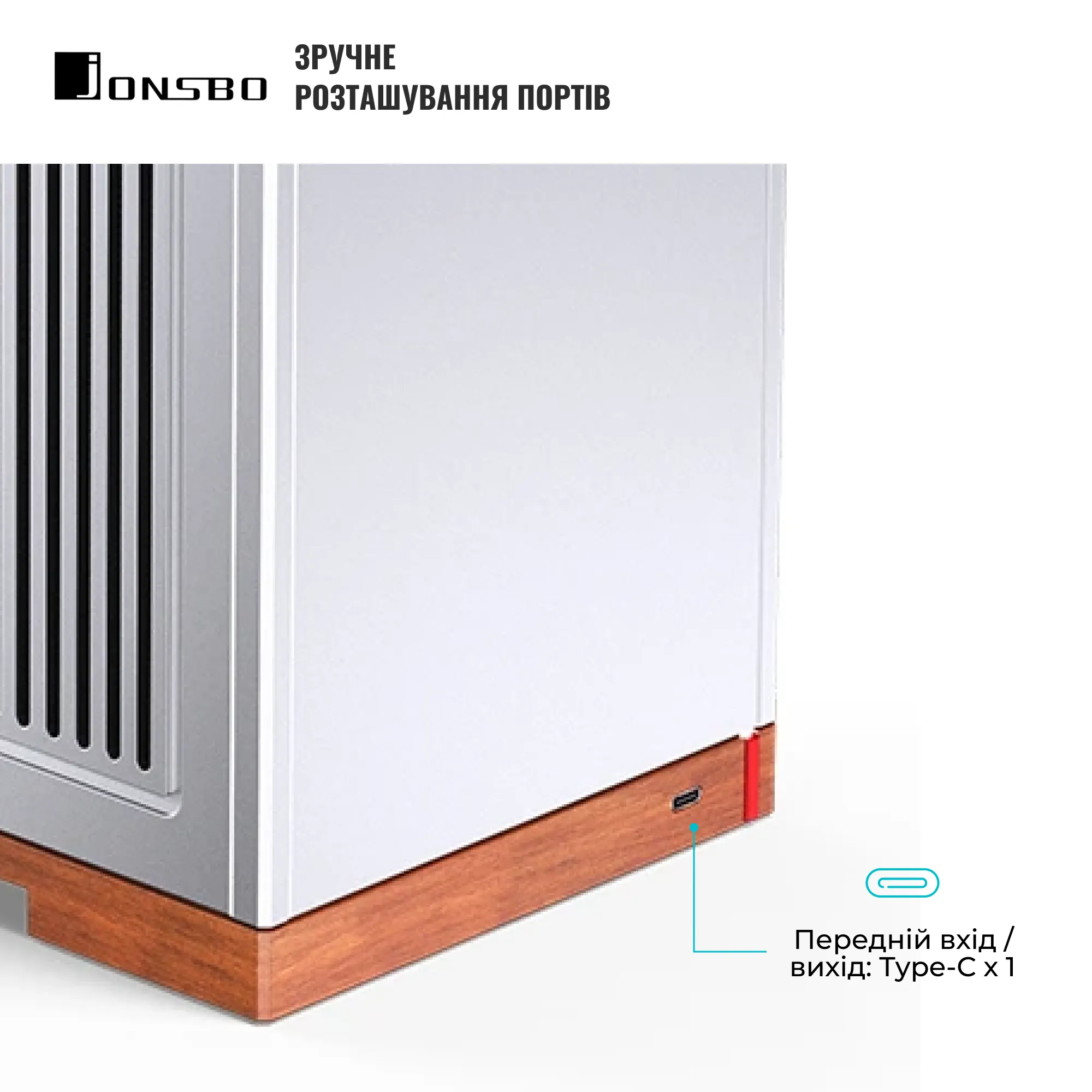 Купити Корпус JONSBO T9 Silver - фото 5