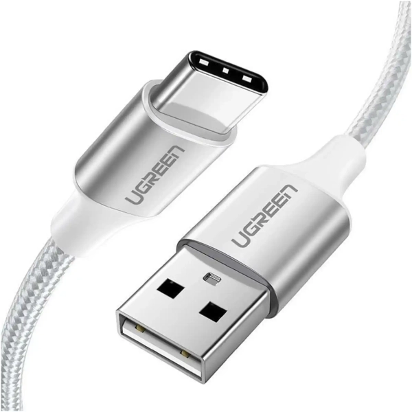 Купить Кабель UGREEN US288 USB - USB-C 3A 2m White (60133) - фото 2