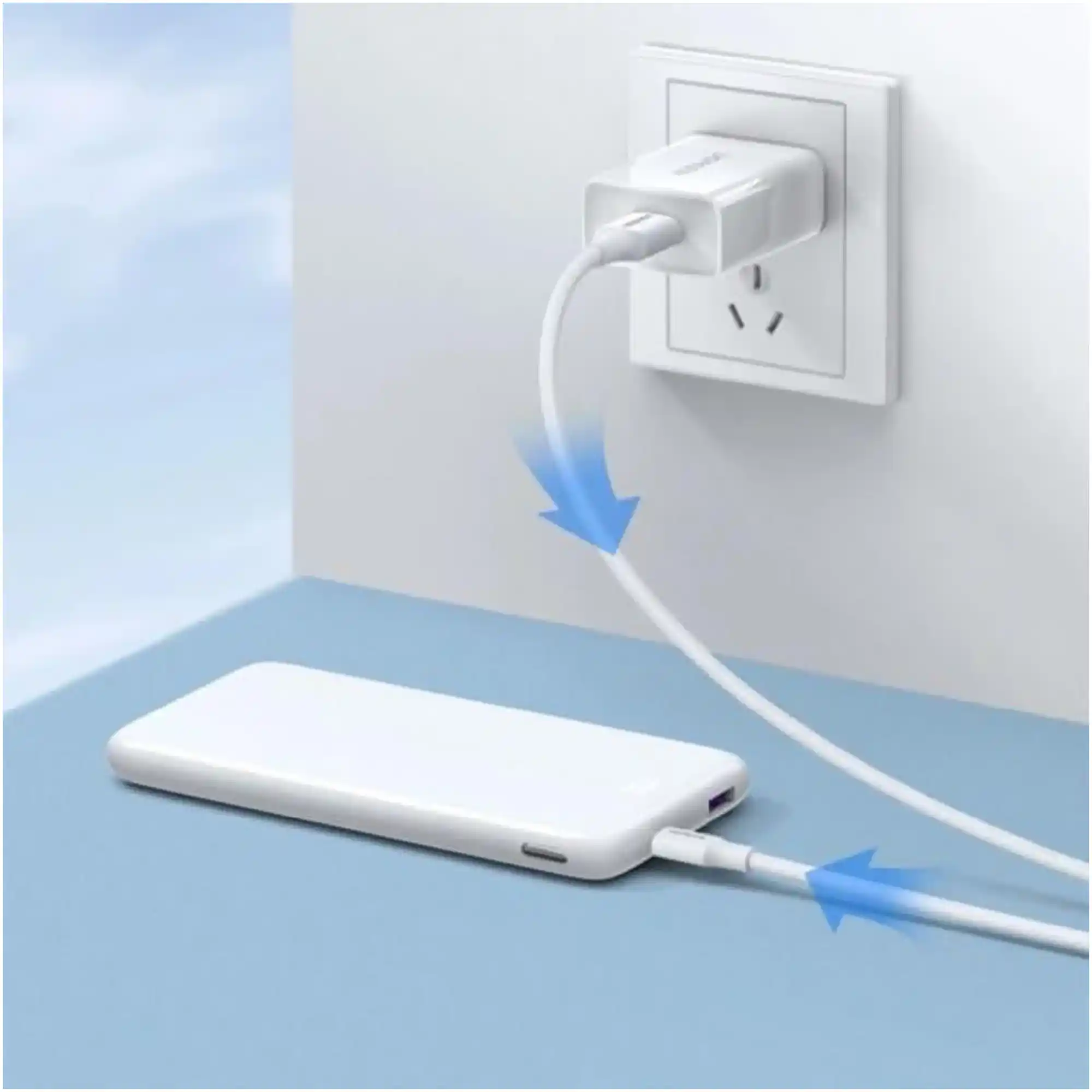 Купить Кабель UGREEN US289 USB2.0 - MicroUSB 2A 1m White (60141) - фото 4