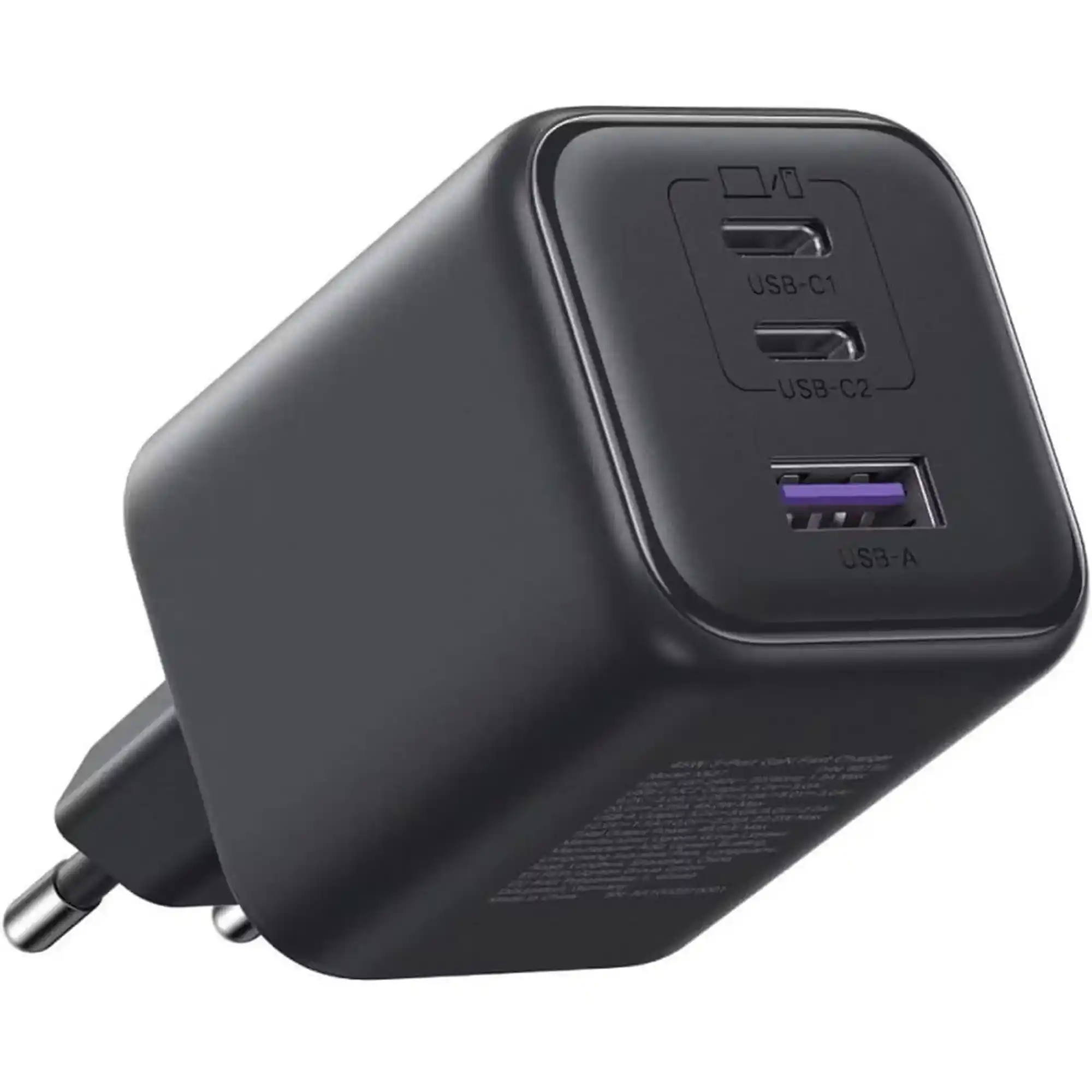 Купити Мережевий зарядний пристрій UGREEN X527 3xUSB 45W (2xUSB-C + USB-A) Gan PD Gray (65156B) - фото 1