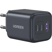Купити Мережевий зарядний пристрій UGREEN X527 3xUSB 45W (2xUSB-C + USB-A) Gan PD Gray (65156B) - фото 3
