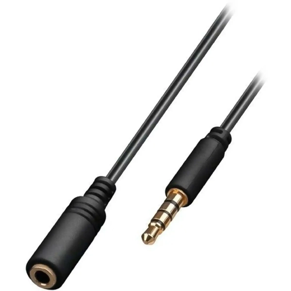 Купить Кабель Goobay Jack 3.5mm 4pin M/F 3.0m (75.06.2480) - фото 2