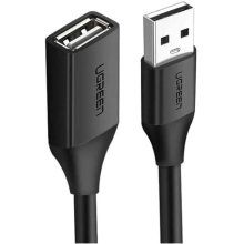 Купить Кабель UGREEN US103 USB 2.0 Male to Female Extension Cable 5m Black (10318) - фото 2