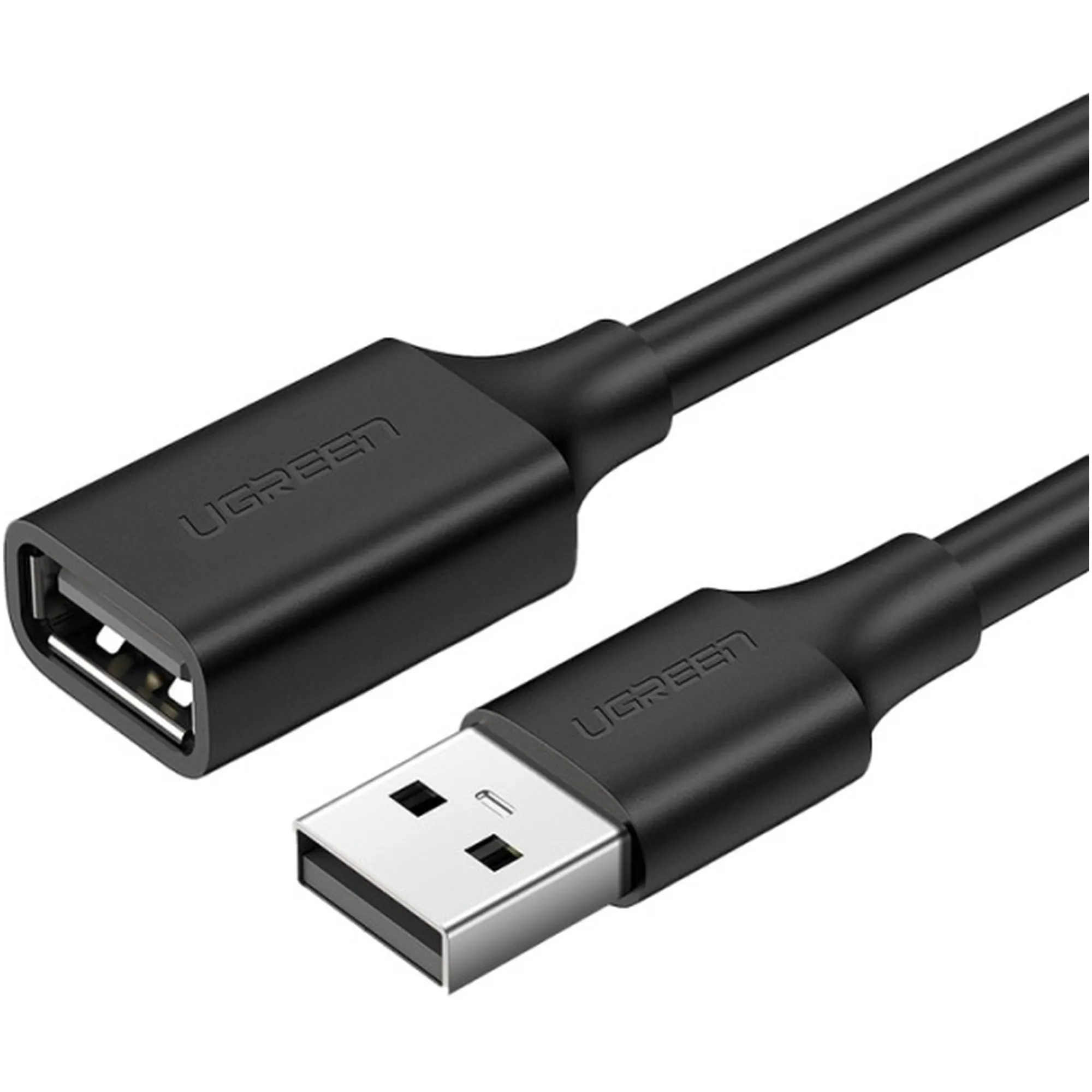 Купить Кабель UGREEN US103 USB 2.0 Male to Female Extension Cable 3m Black (10317) - фото 1