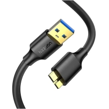 Купить Кабель UGREEN US130 USB 3.0 to Micro-B 3.0 0.5m Black (10840) - фото 3