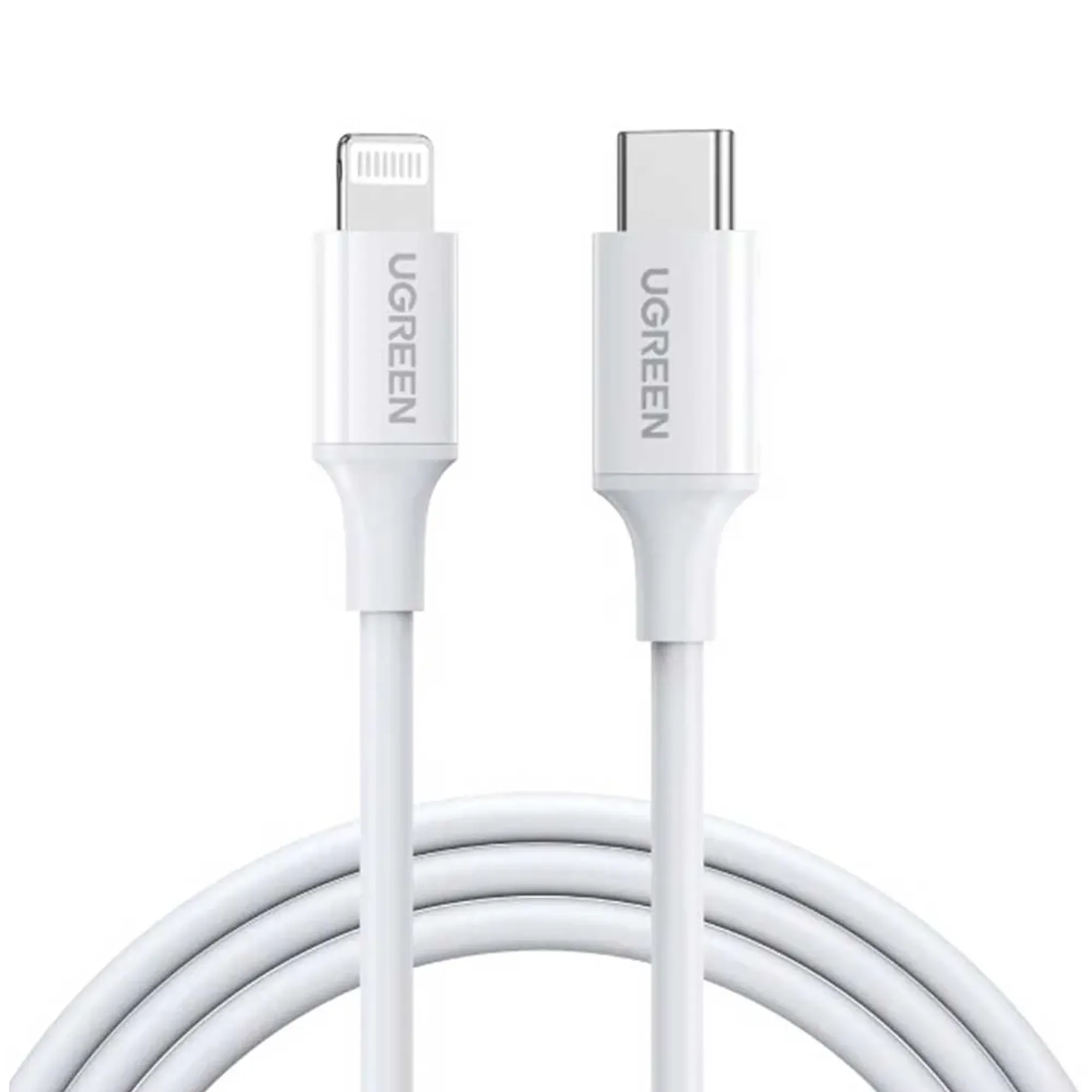 Купити Кабель UGREEN US171 USB-C to Lightning 1m White (10493) - фото 1