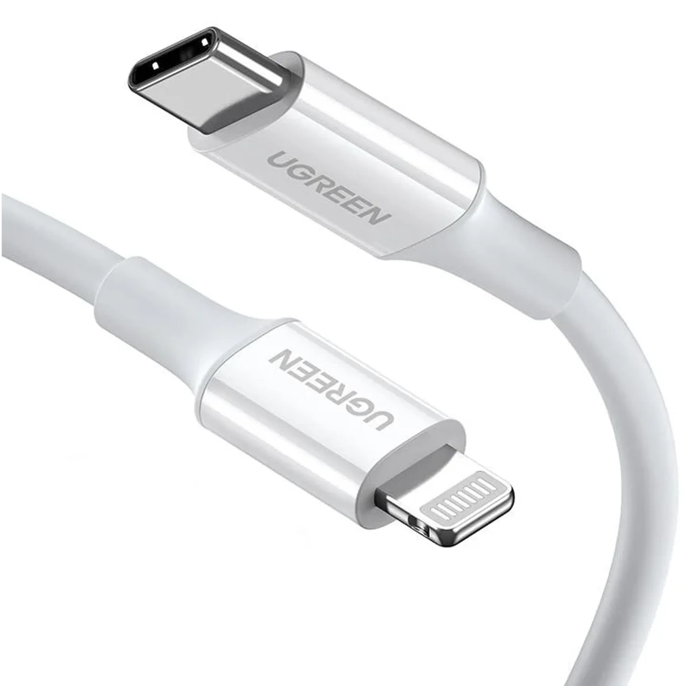 Купити Кабель UGREEN US171 USB-C to Lightning 1m White (10493) - фото 2