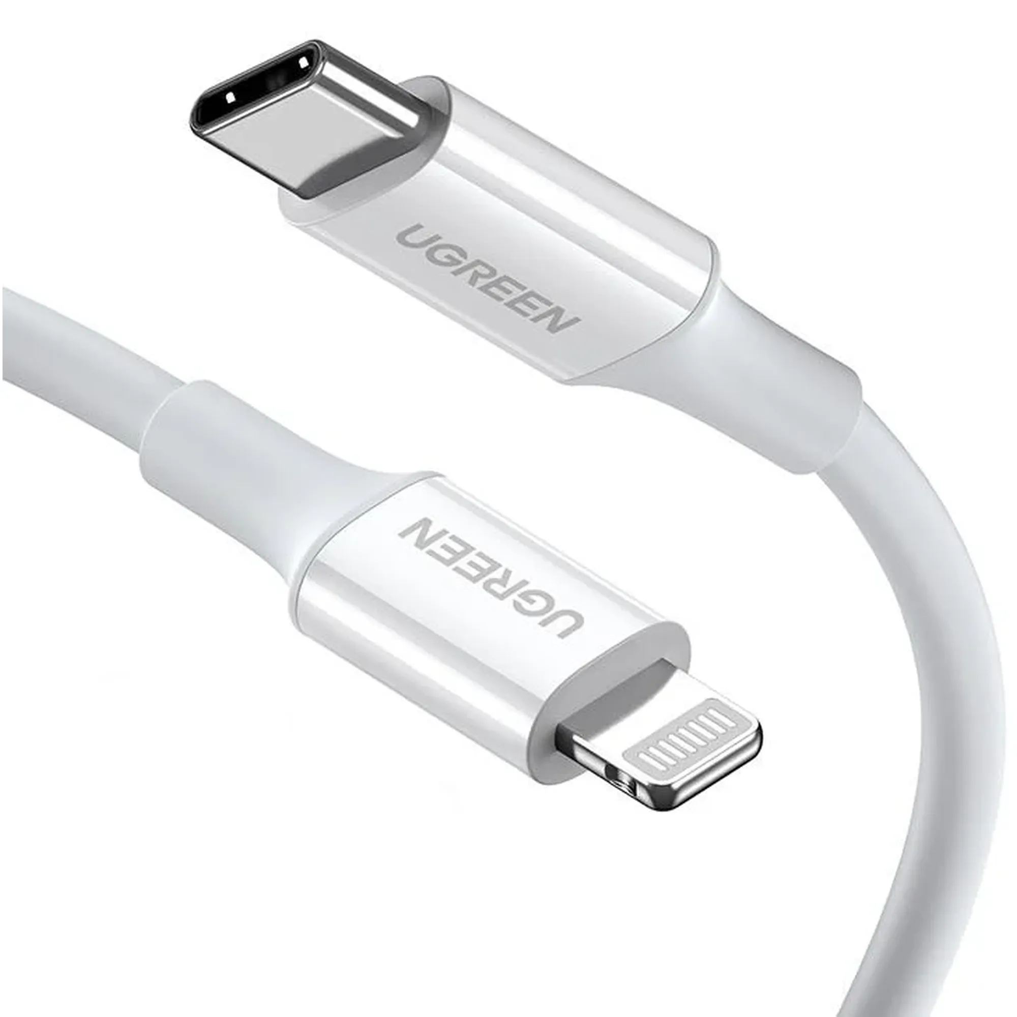 Купити Кабель UGREEN US171 USB-C to Lightning 1m White (10493) - фото 2