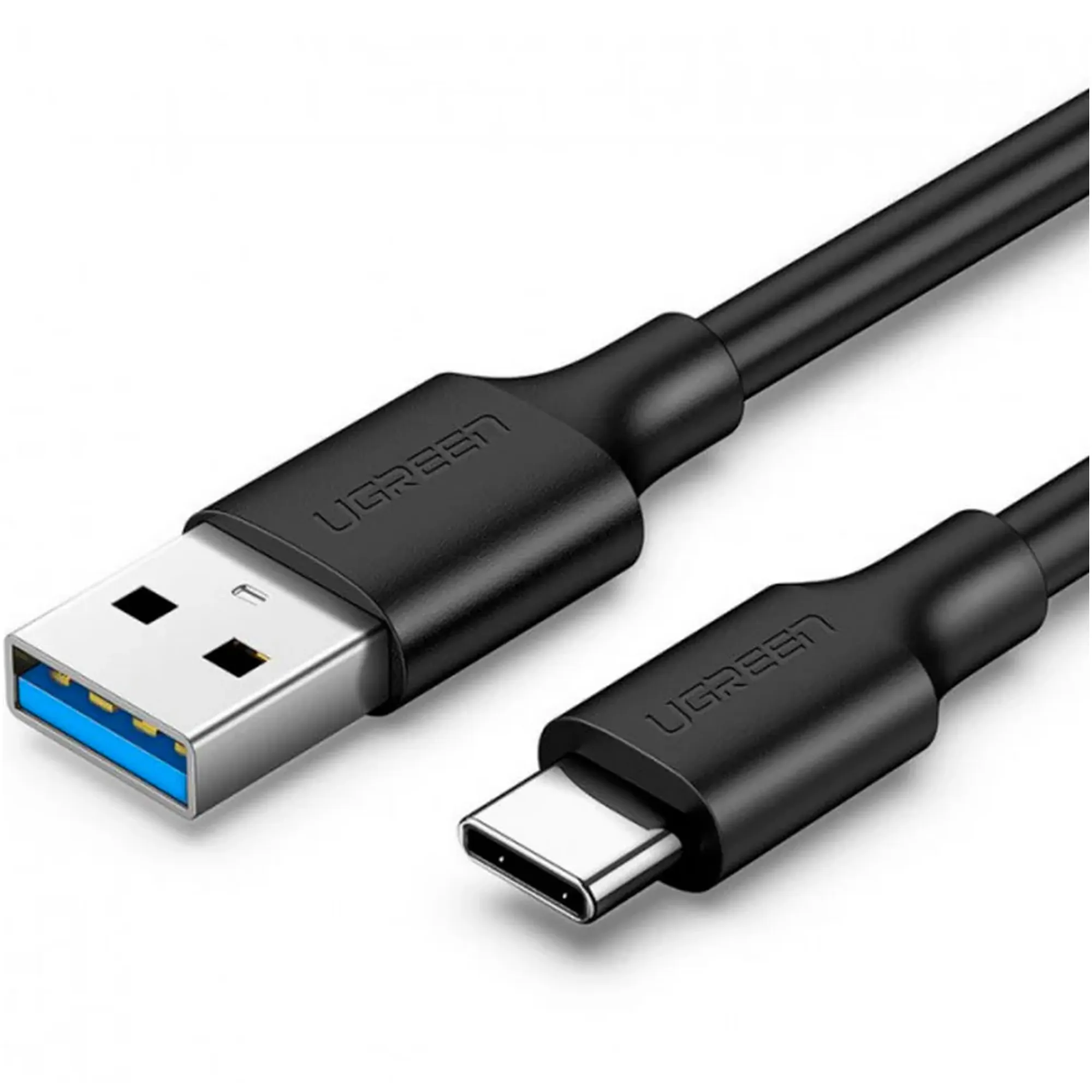 Купить Кабель UGREEN US184 USB 3.0 to USB Type-C 2m Black (20884) - фото 3