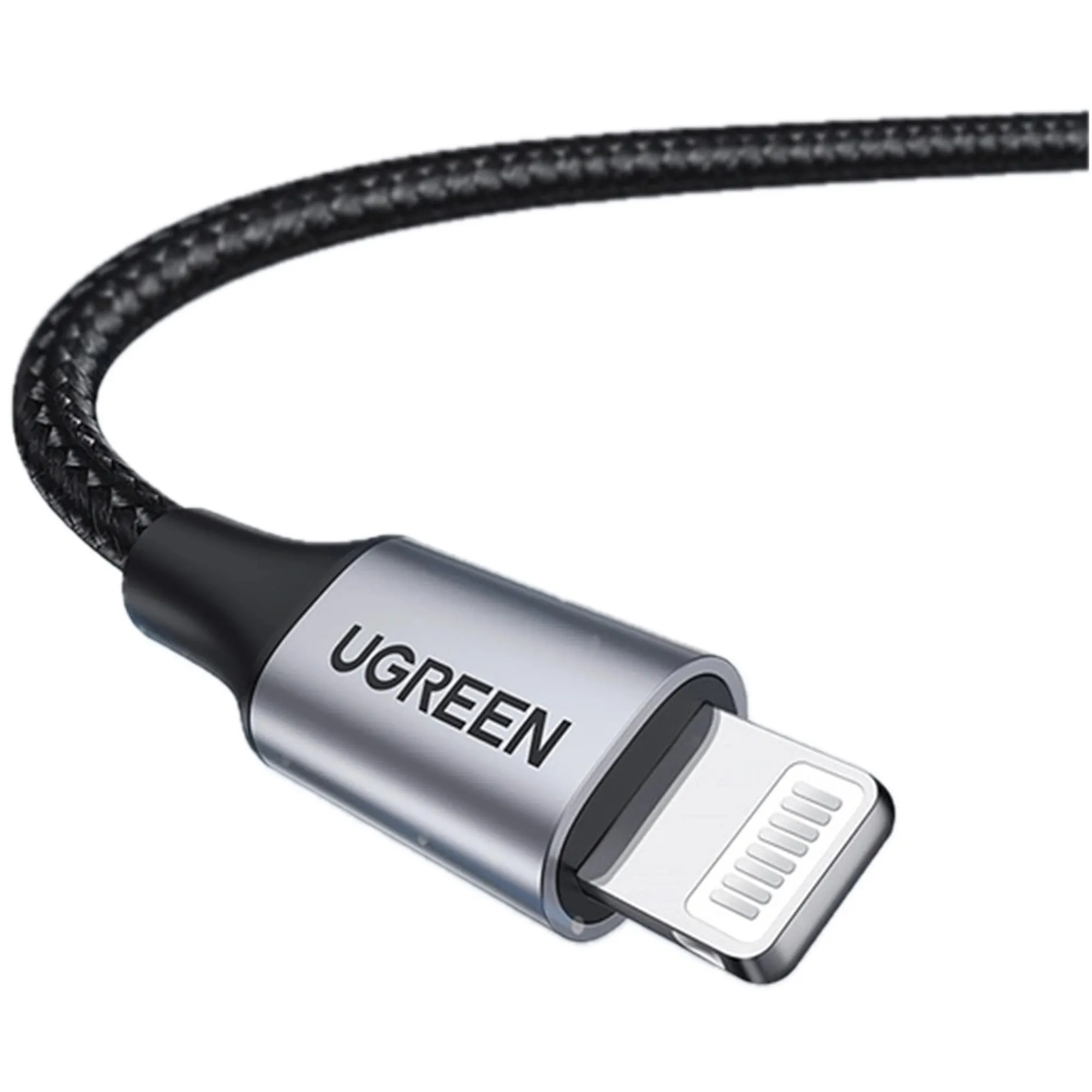 Купить Кабель UGREEN US199 USB 2.0 to Lightning 2m Black (60158) - фото 3