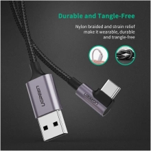 Купить Кабель UGREEN US284 USB - USB-C 1m Black (50941) - фото 2