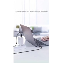 Купить Кабель UGREEN US300 USB-C - USB-C 100W 5A 2m Black (80372) - фото 4