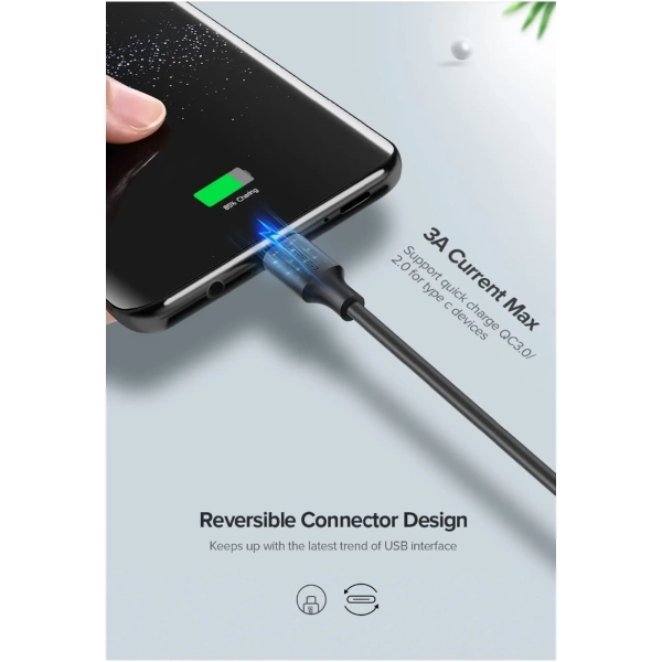 Купить Кабель UGREEN US287 USB - USB-C 2m Black (60118) - фото 4