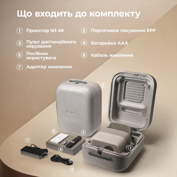 Купити Проєктор JMGO N3 4K (J93-8K2) - фото 11