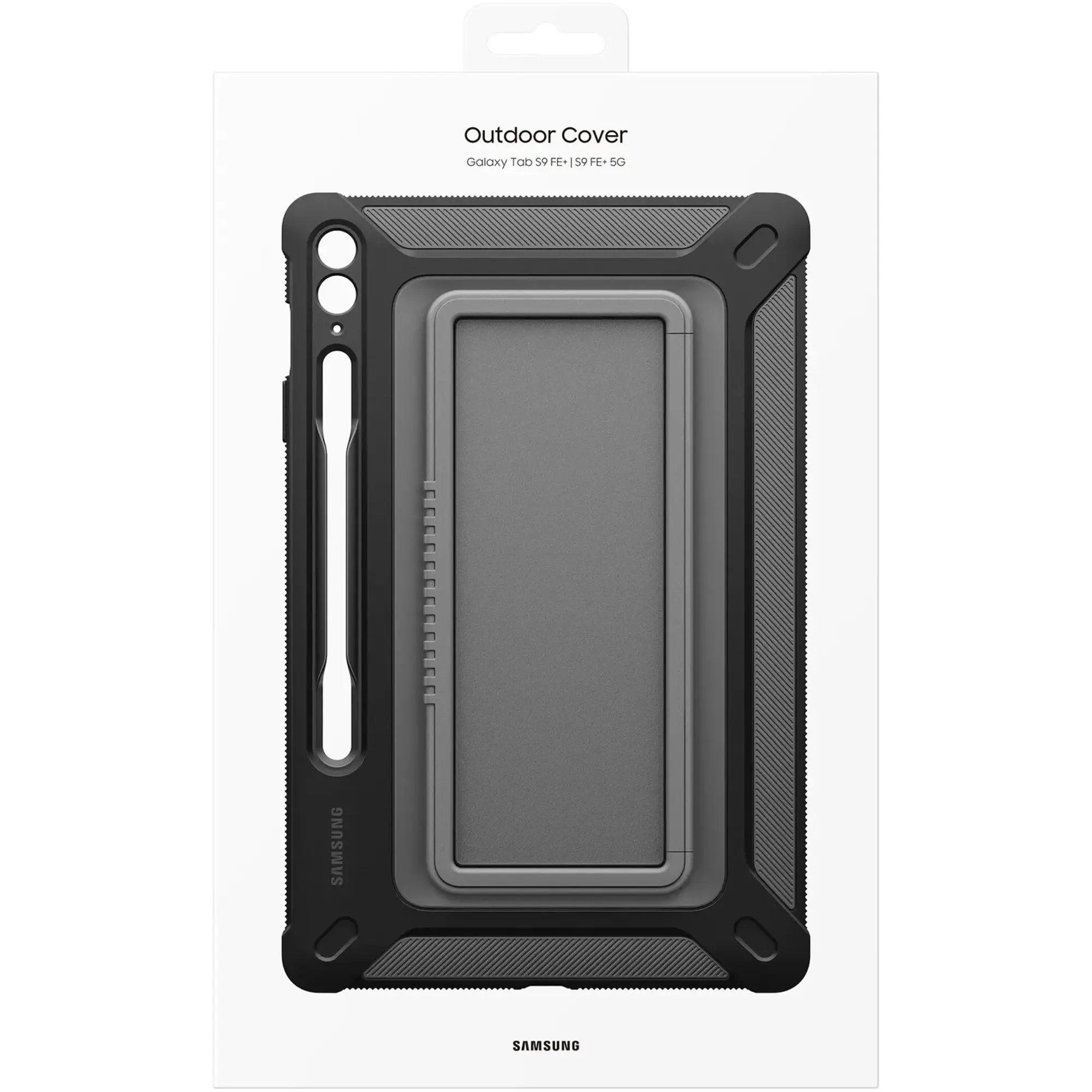 Купить Чехол для планшета Samsung Tab S9 FE+ Outdoor Cover Titan (EF-RX610CBEGWW) - фото 8