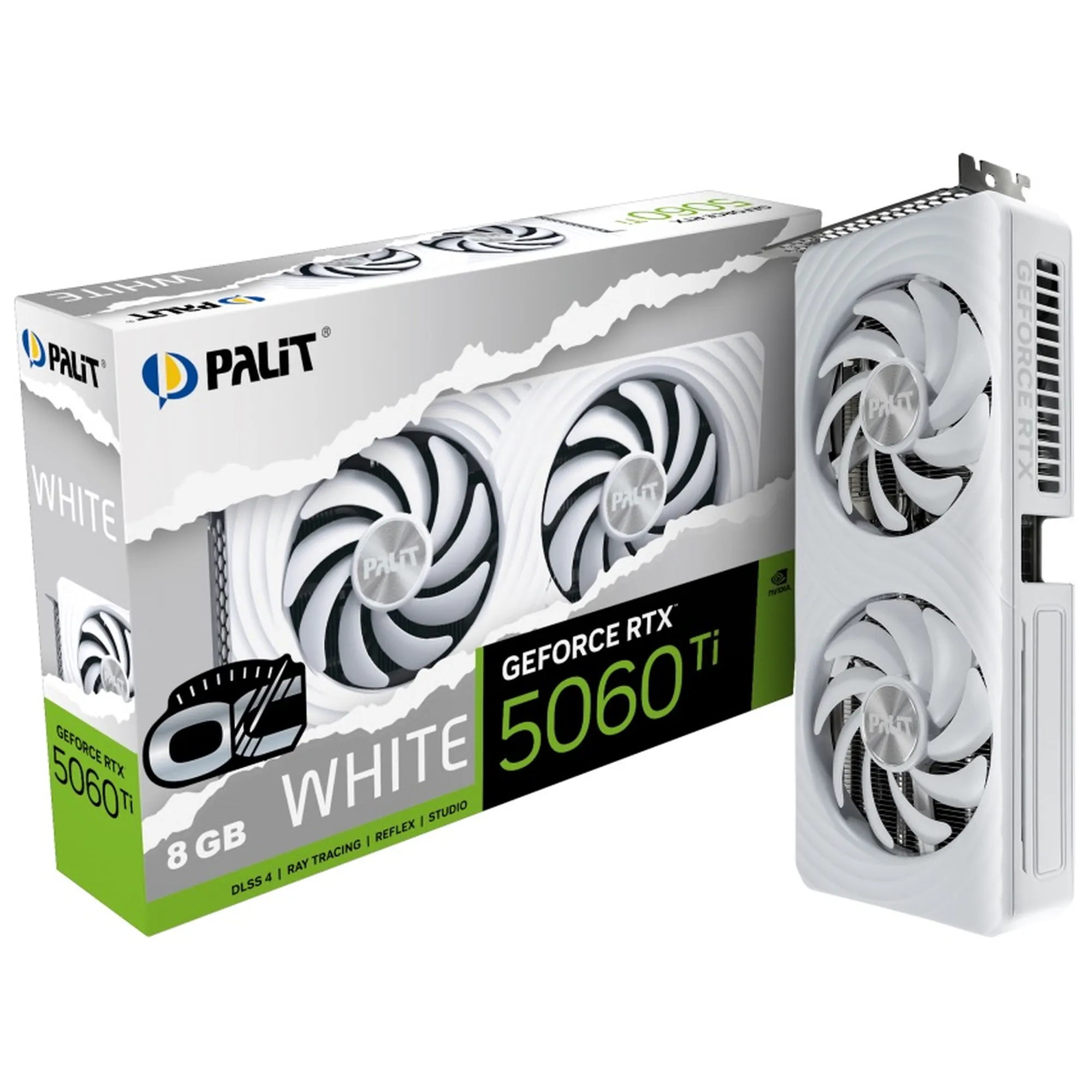 Купить Видеокарта Palit Nvidia GeForce RTX 5060 Ti White OC 8GB GDDR7 (NE7506TU19P1-GB2062M) - фото 12
