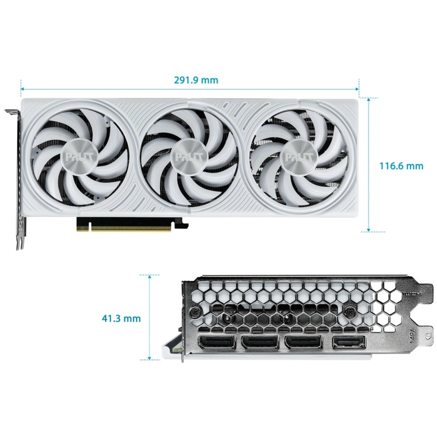 Купити Відеокарта Palit Nvidia GeForce RTX 5070 White OC 12GB GDDR7 (NE75070U19K9-GB2050W) - фото 10