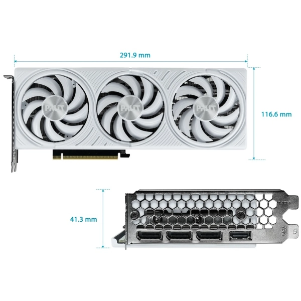 Купити Відеокарта Palit Nvidia GeForce RTX 5070 White OC 12GB GDDR7 (NE75070U19K9-GB2050W) - фото 10