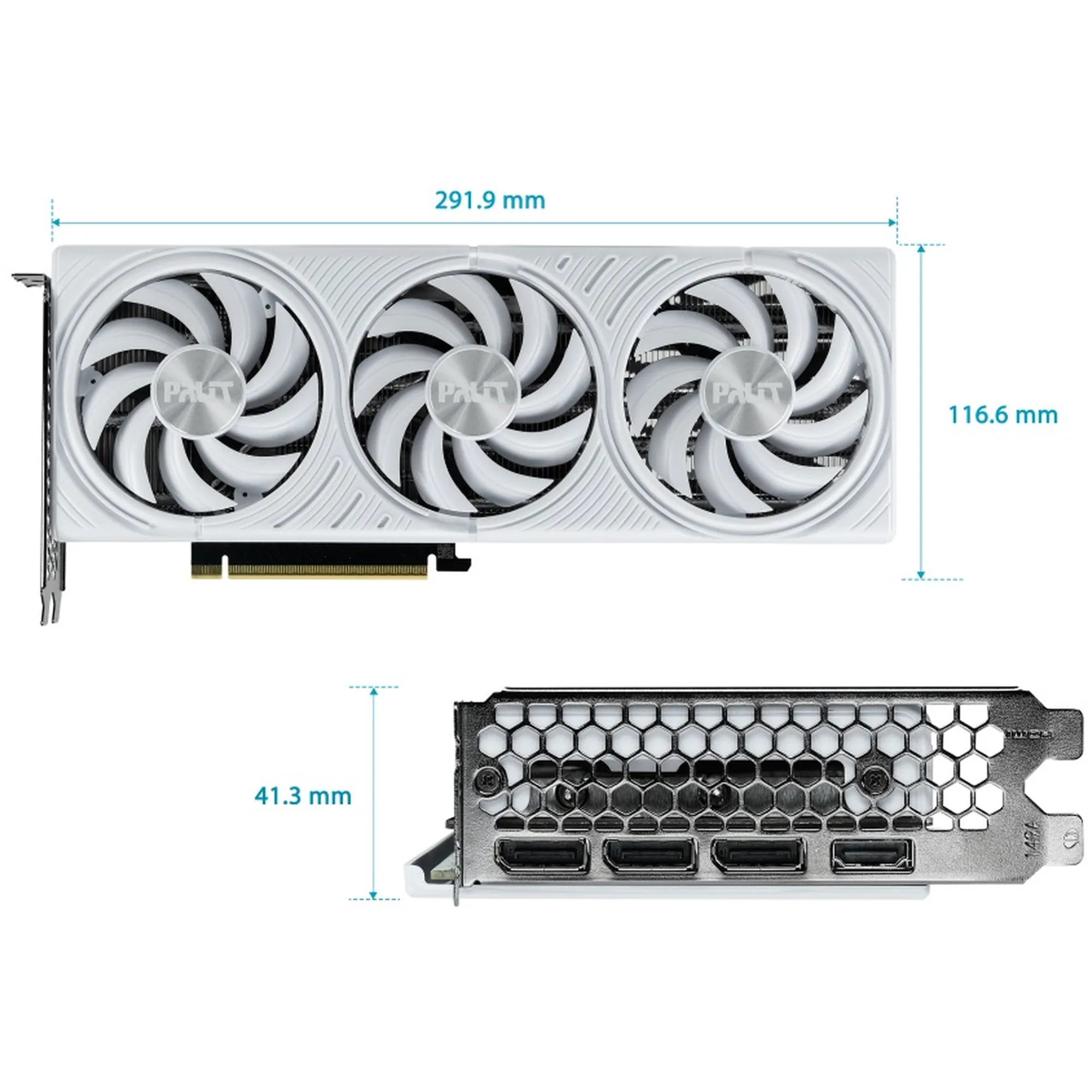 Купити Відеокарта Palit Nvidia GeForce RTX 5070 White OC 12GB GDDR7 (NE75070U19K9-GB2050W) - фото 10
