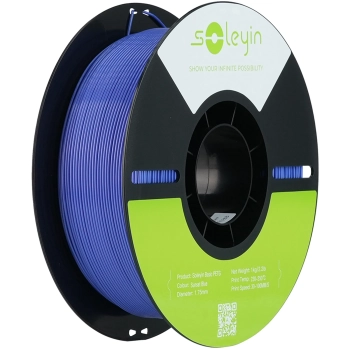 Купить PETG Filament (пластик) для 3D принтера CREALITY Soleyin 1кг, 1.75мм, вечерне-небесно-синий (3301030156) - фото 1