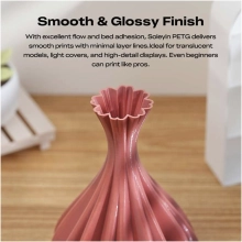 Купити PETG Filament (пластик) для 3D принтера CREALITY Soleyin 1кг, 1.75мм, білий (3301030164) - фото 6