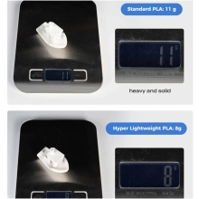 Купити Hyper Lightweight PLA Filament (пластик) для 3D принтера CREALITY 1кг, 1.75мм, чорний (3301010556) - фото 4