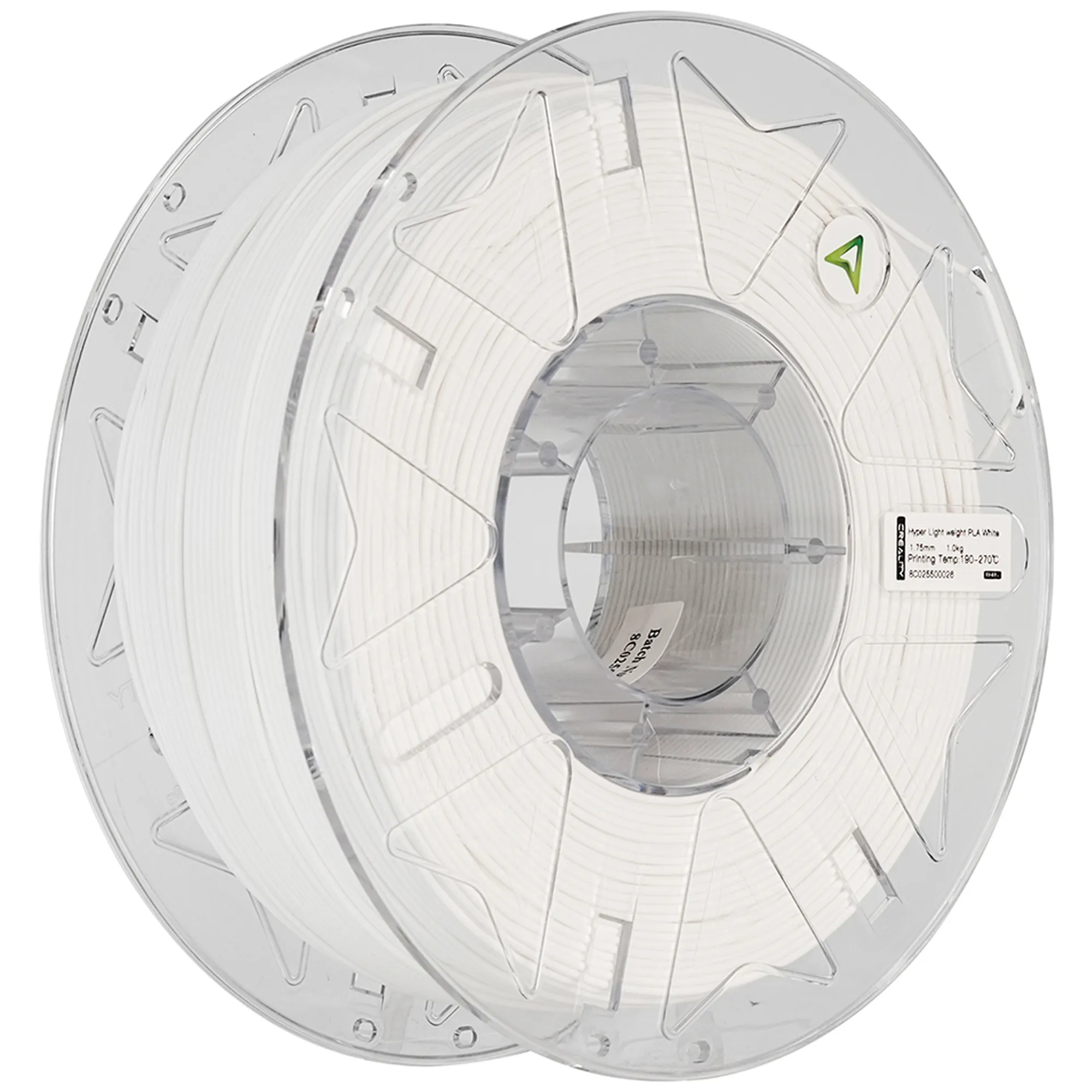 Купить Hyper Lightweight PLA Filament (пластик) для 3D принтера CREALITY 1кг, 1.75мм, белый (3301010555) - фото 1