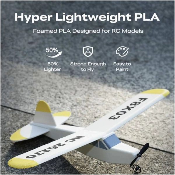 Купить Hyper Lightweight PLA Filament (пластик) для 3D принтера CREALITY 1кг, 1.75мм, белый (3301010555) - фото 2