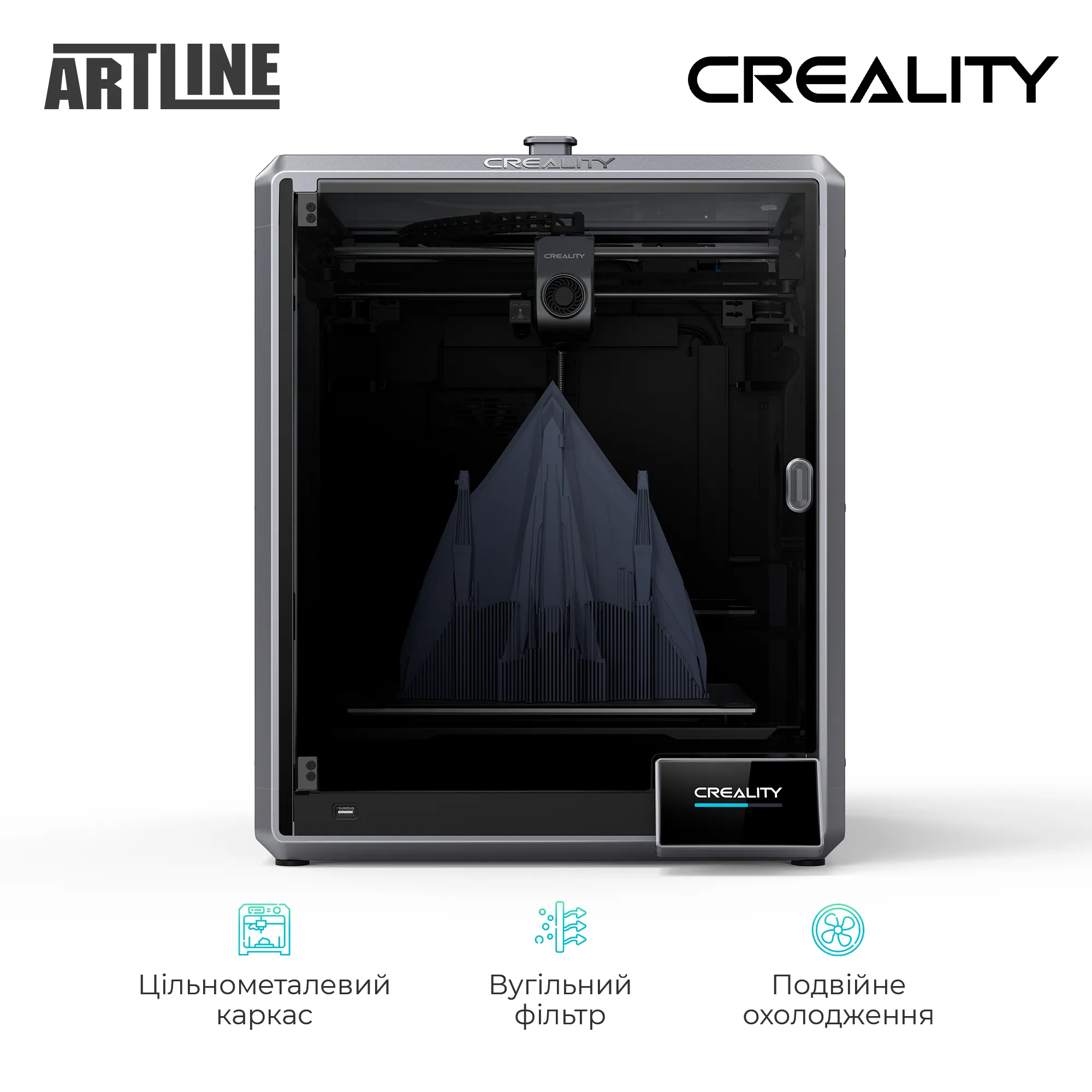 Купити 3D принтер Creality CR-K1 Max 2025 - фото 3