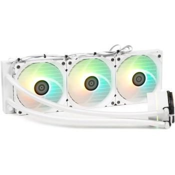 Купити Система рідинного охолодження QUBE ZT-360 White OEM - фото 1