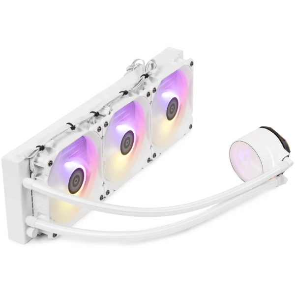Купити Система рідинного охолодження QUBE ZT-360 White OEM - фото 3