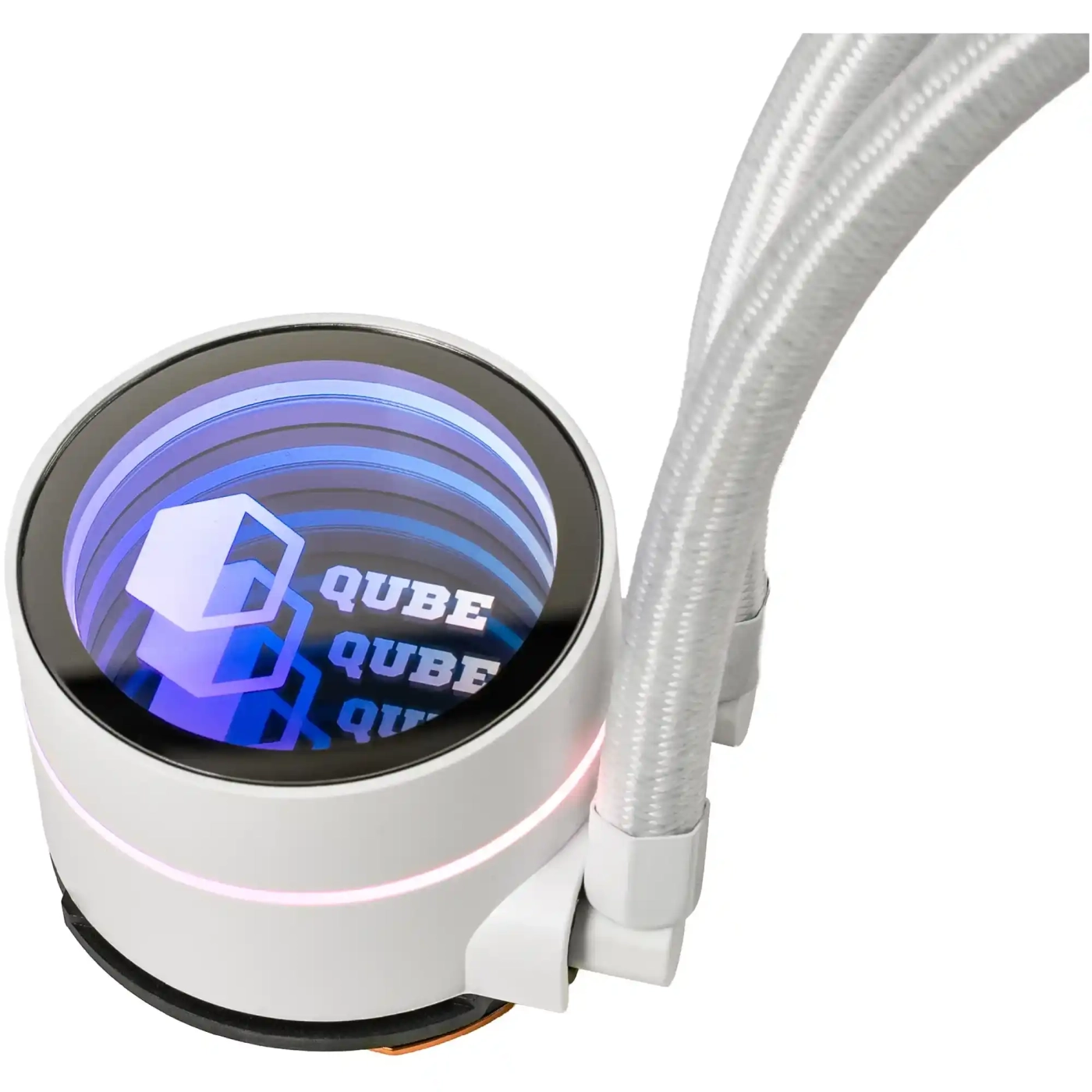 Купити Система рідинного охолодження QUBE ZT-360 White OEM - фото 4