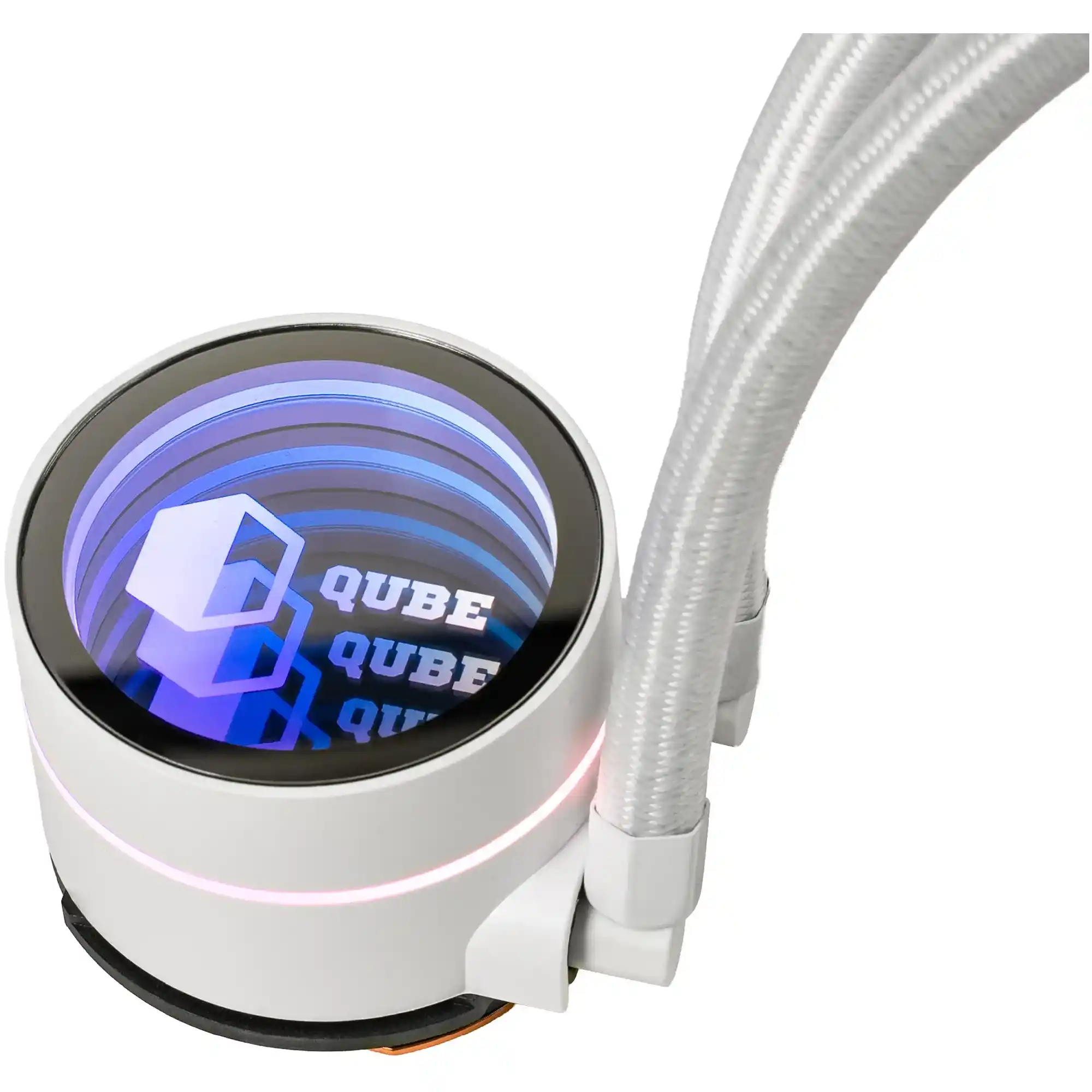 Купити Система рідинного охолодження QUBE ZT-360 White OEM - фото 4