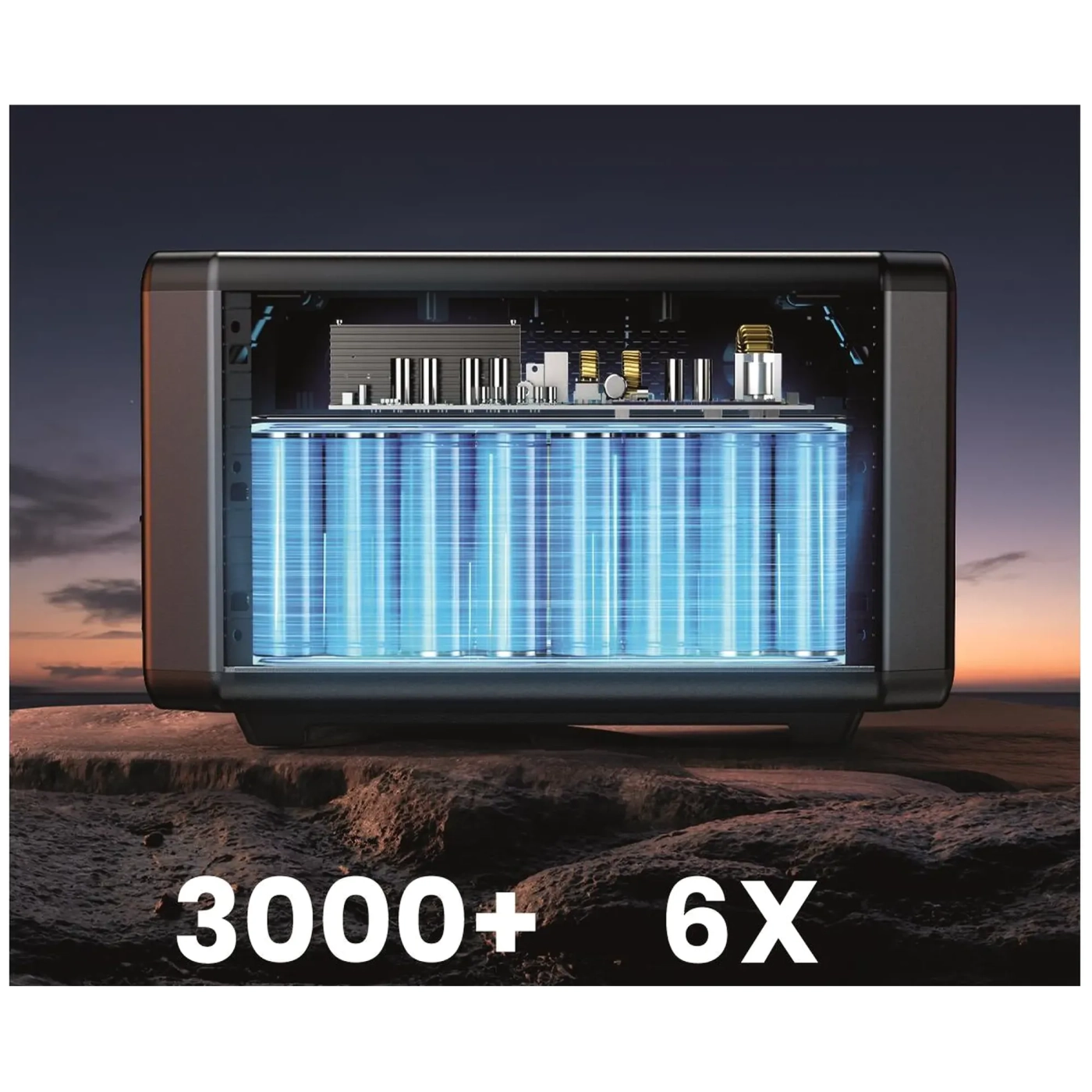 Купить Батарея расширения Ugreen Power EB2000 2048Wh LiFePO4 - фото 6