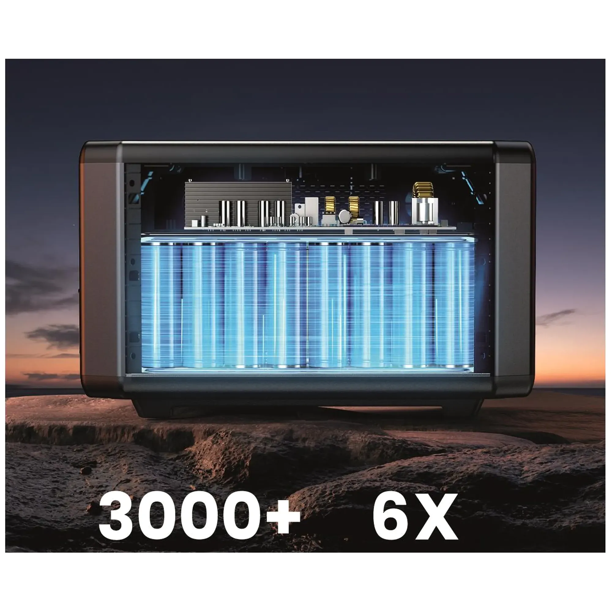 Купить Батарея расширения Ugreen Power EB2000 2048Wh LiFePO4 - фото 6