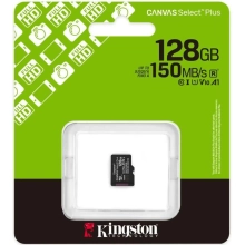 Купити Карта пам'яті Kingston 128GB microSDXC class 10 UHS-I V10 A1 Canvas Select Plus (SDCS3/128GBSP) - фото 3