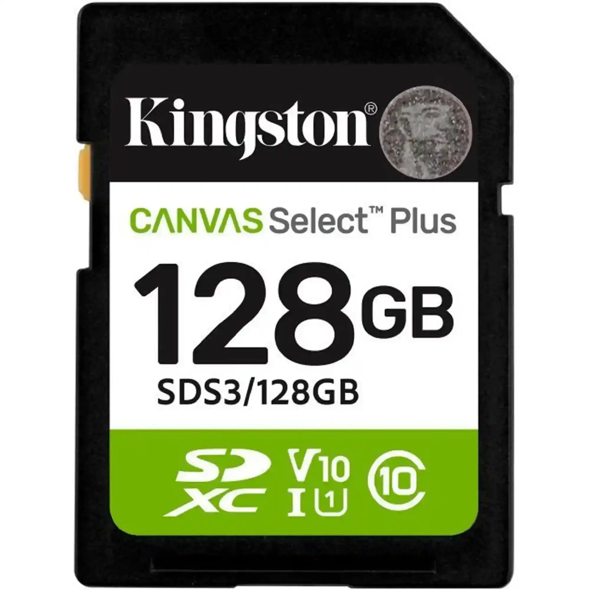 Купити Карта пам'яті Kingston 128GB SDXC class 10 UHS-I V10 A1 Canvas Select Plus (SDS3/128GB) - фото 1