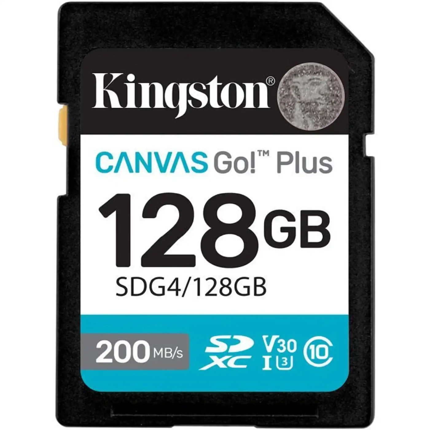 Купити Карта пам'яті Kingston 128GB SDXC сlass 10 UHS-I U3 V30 Canvas Go Plus G4 (SDG4/128GB) - фото 1