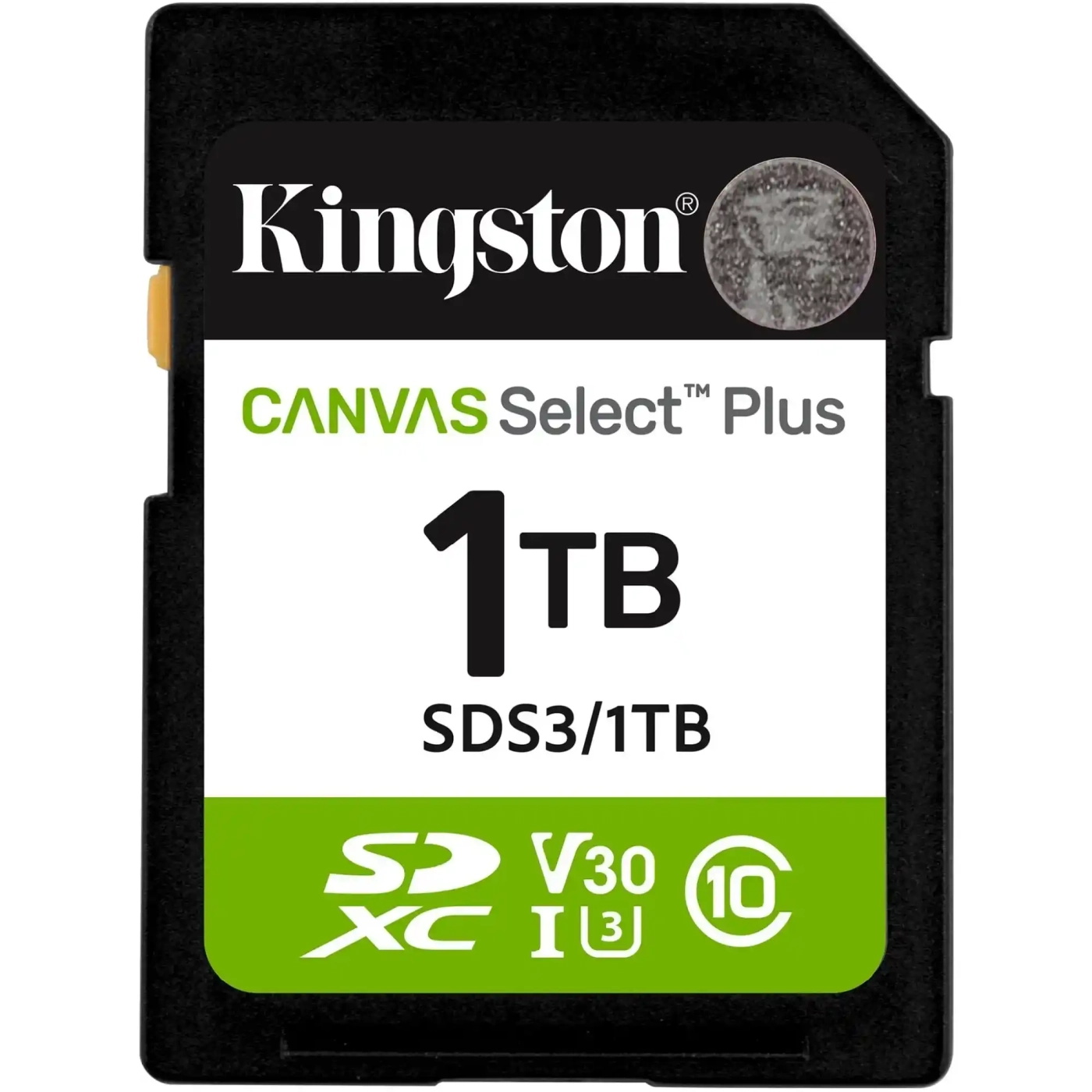 Купить Карта памяти Kingston 1TB SDXC Canvas Select Plus Gen3 150 MB/s C10 UHS-I U3 V30 SDS3/1TB (SDS3/1TB) - фото 1
