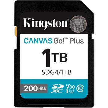 Купити Карта пам'яті Kingston 1TB SDXC сlass 10 UHS-I U3 V30 Canvas Go Plus G4 (SDG4/1TB) - фото 1