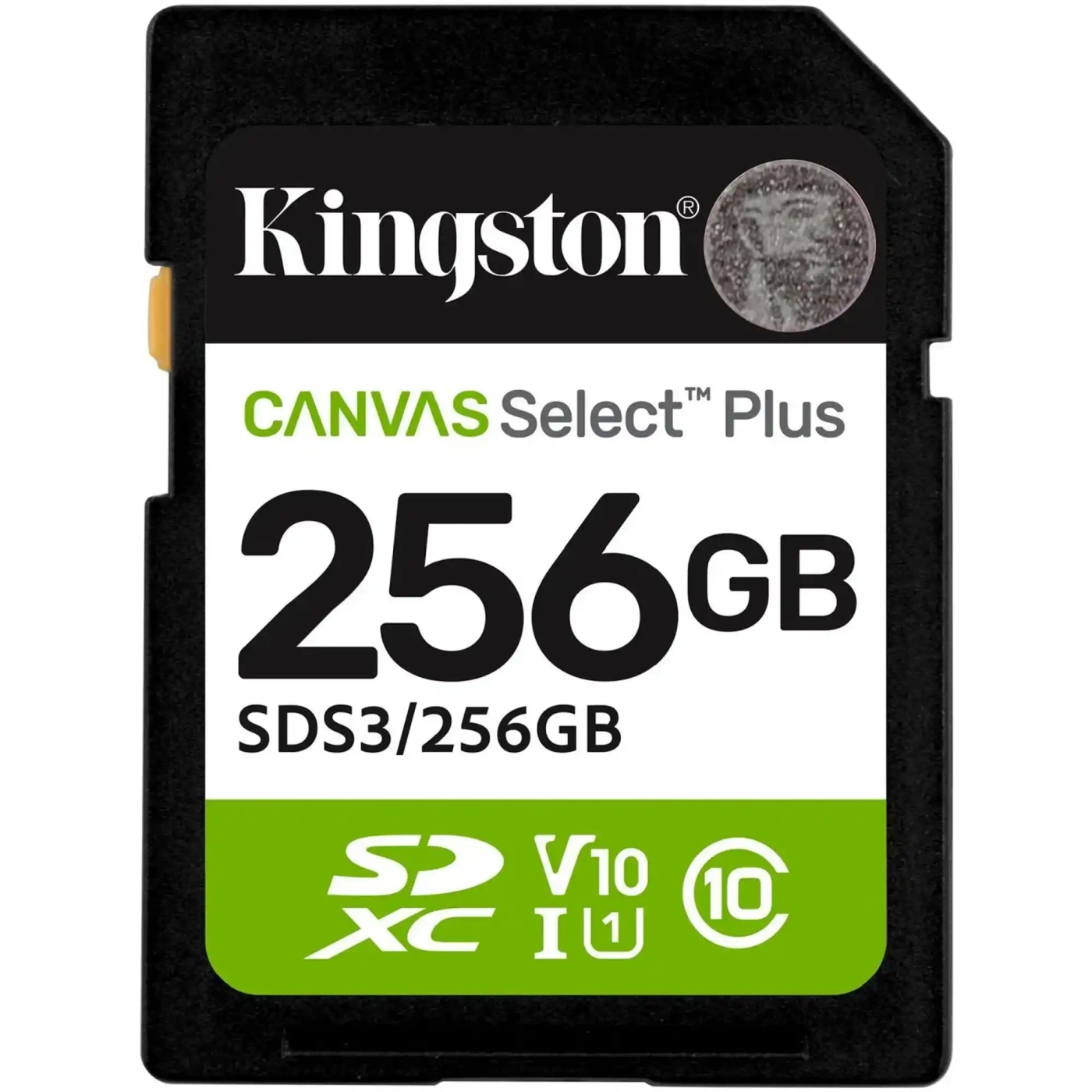 Купити Карта пам'яті Kingston 256GB SDXC class 10 UHS-I V10 A1 Canvas Select Plus (SDS3/256GB) - фото 1