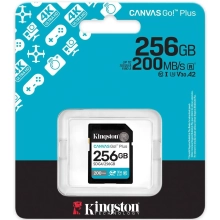 Купити Карта пам'яті Kingston 256GB SDXC сlass 10 UHS-I U3 V30 Canvas Go Plus G4 (SDG4/256GB) - фото 3