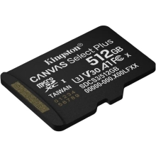 Купить Карта памяти Kingston 512GB microSDXC class 10 UHS-I U3 V30 A1 Canvas Select Plus (SDCS3/512GBSP) - фото 2