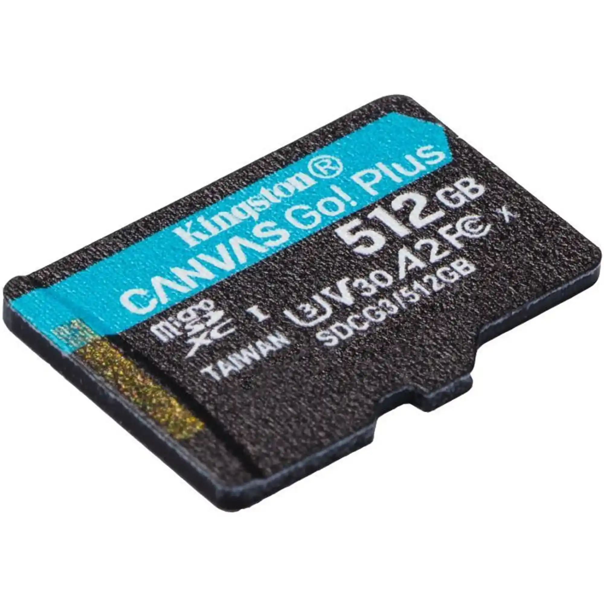 Купити Карта пам'яті Kingston 512GB microSDXC сlass 10 UHS-I U3 V30 A2 Canvas Go Plus G4 (SDCG4/512GBSP) - фото 2