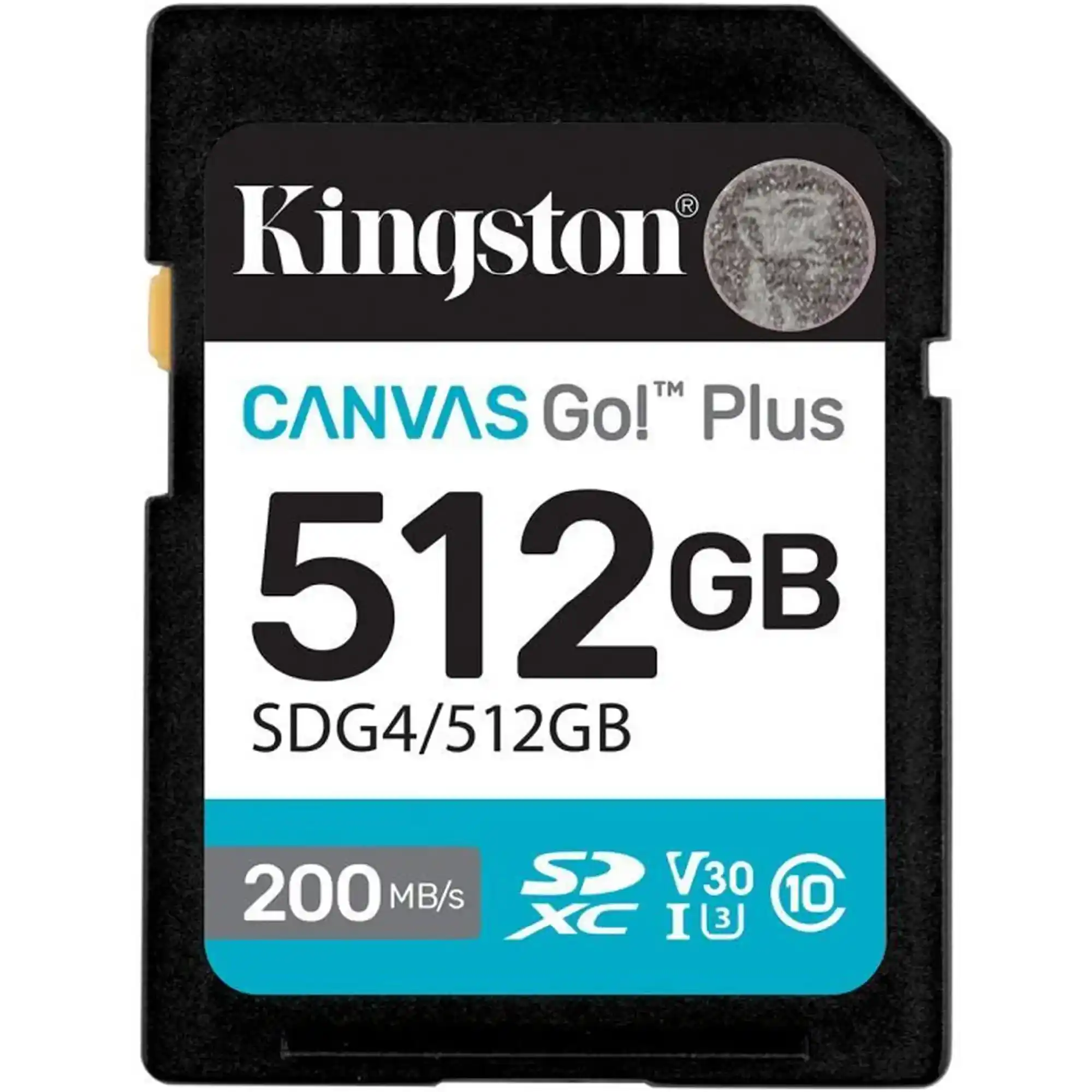 Купити Карта пам'яті Kingston SDXC 512GB Canvas Go! Plus Class 10 UHS-I U3 V30 (SDG3/512GB) - фото 1